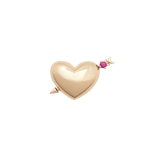 [PE3S1LD3T181(PE330870012)] Heart Tonch系列 粉紅藍寶石心型箭墜飾