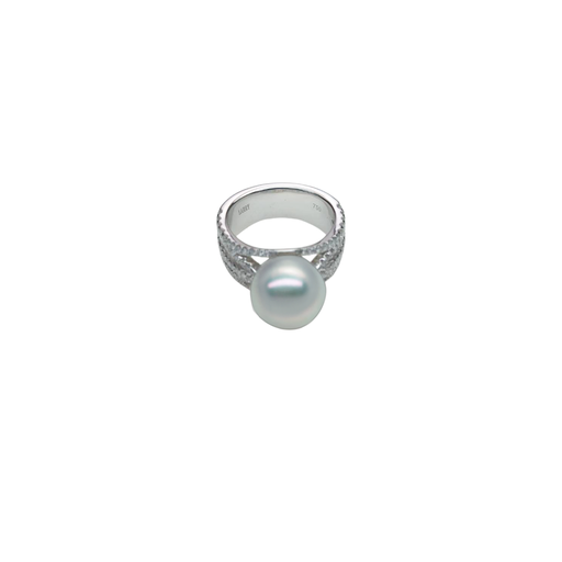 [RI1Z7DL1Q106(RI1011389)] Queenie系列 南洋珍珠鑽石戒指