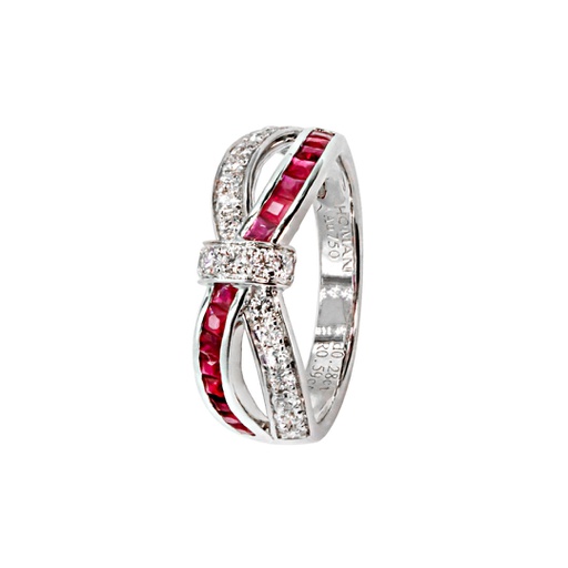 [RI3RADA3H06] Homan Classic系列 紅寶石鑽石戒指