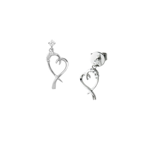 [EA3D1KD3O162(EA330850001)] Floral Love系列 鑽石耳飾