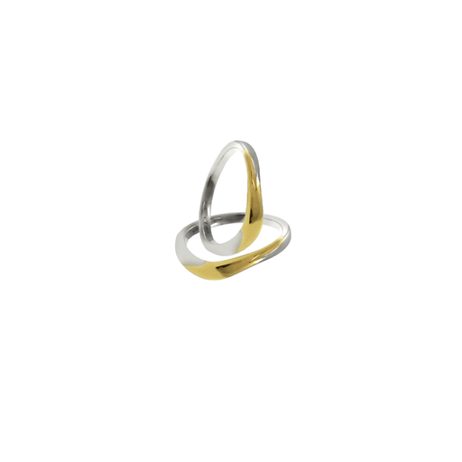 [RI201AN3W019(RI27040033)] UP Diamonds系列 PT900 18K黃金戒指